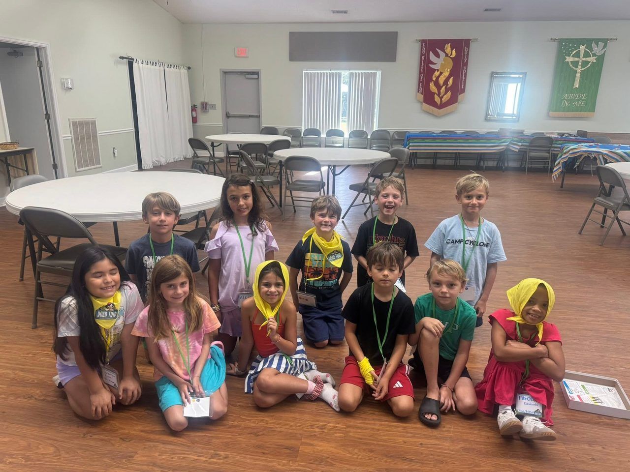 Gathering for Vacation Bible School