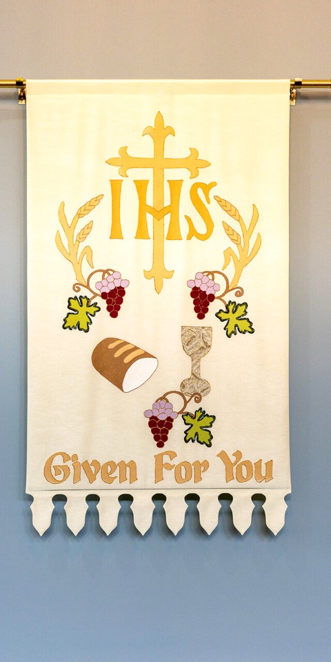Sanctuary banner: Given For You